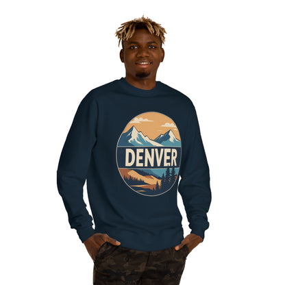Denver Mountain Badge Sweatshirt