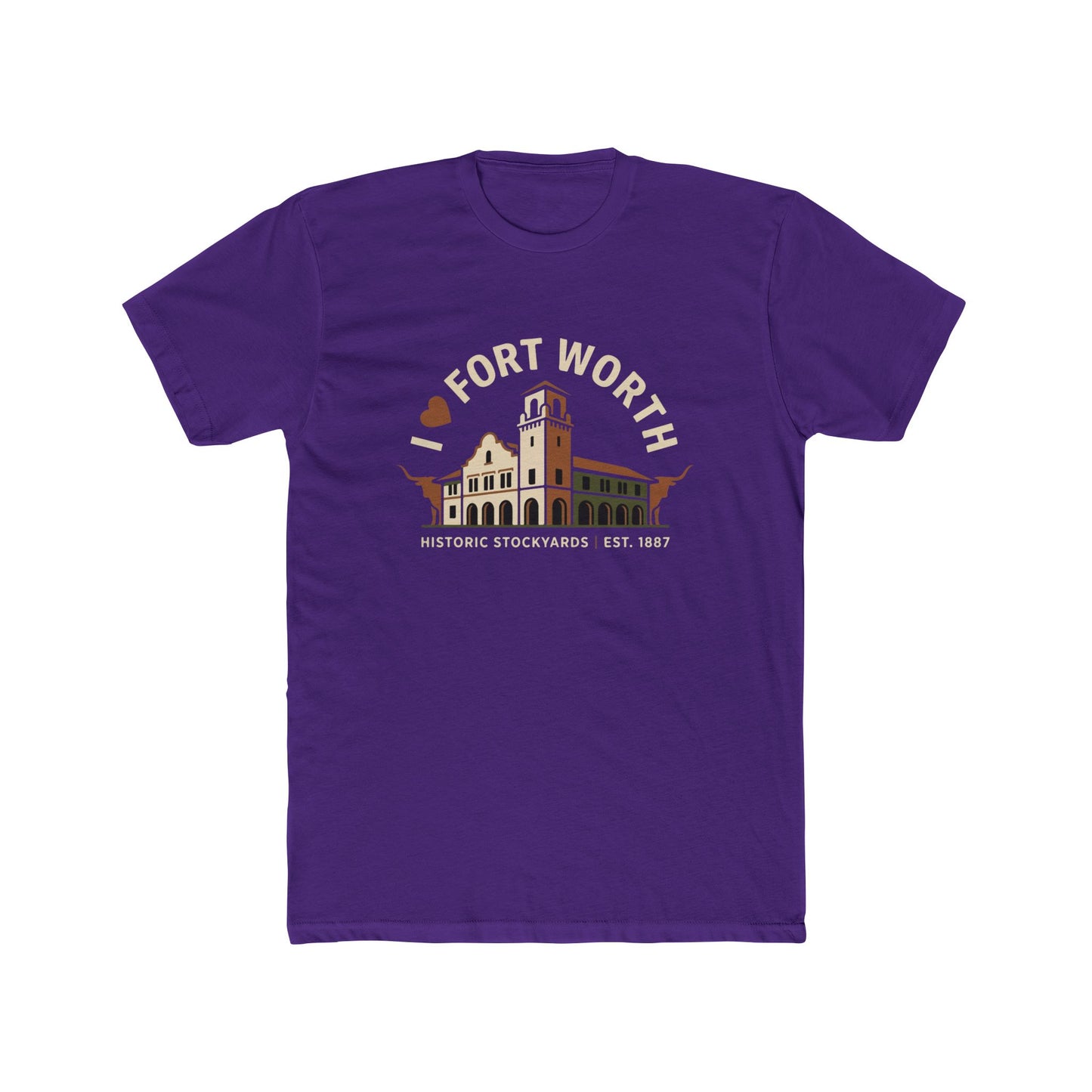 Fort Worth Historic Stockyards Tee — I  Fort Worth Graphic T-Shirt