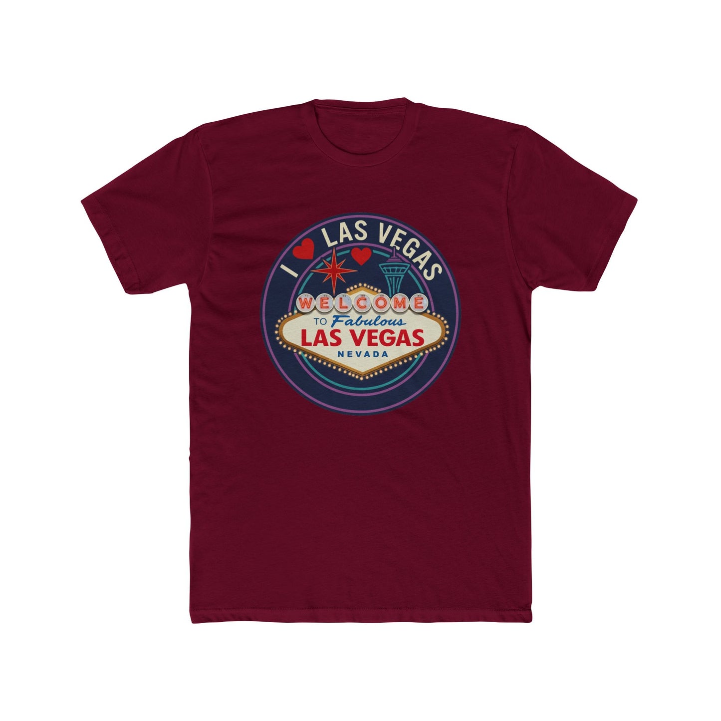 Las Vegas Retro Sign T-Shirt — Welcome to Fabulous Las Vegas Graphic Tee