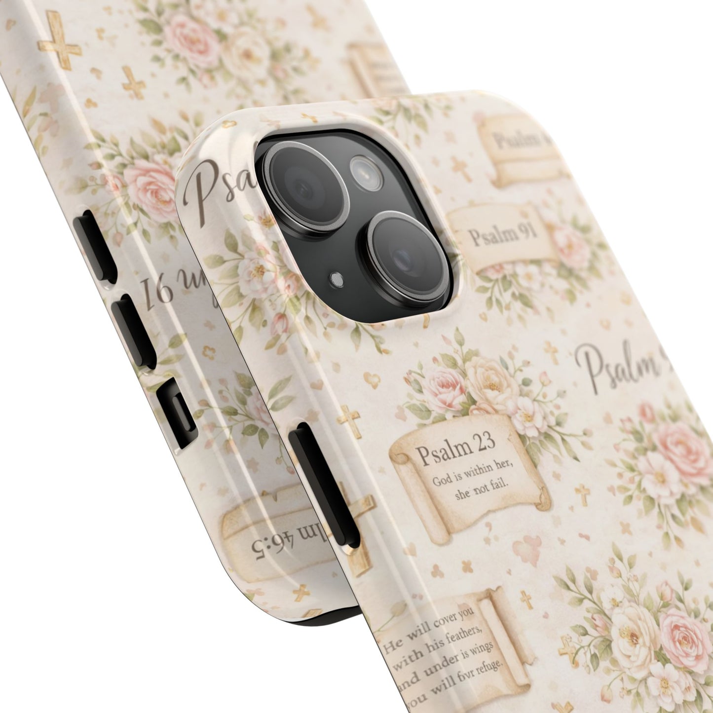God Is Within Her Phone Case | Christian Floral iPhone Case