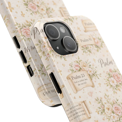 God Is Within Her Phone Case | Christian Floral iPhone Case