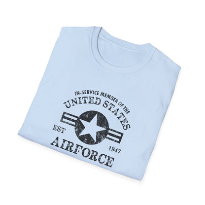 In-service Mime of the United States Est 1947 Airforce T-Shirt