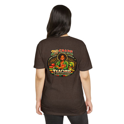 2nd Grade Teacher T-Shirt – Proud Elementary School Teacher Gift
