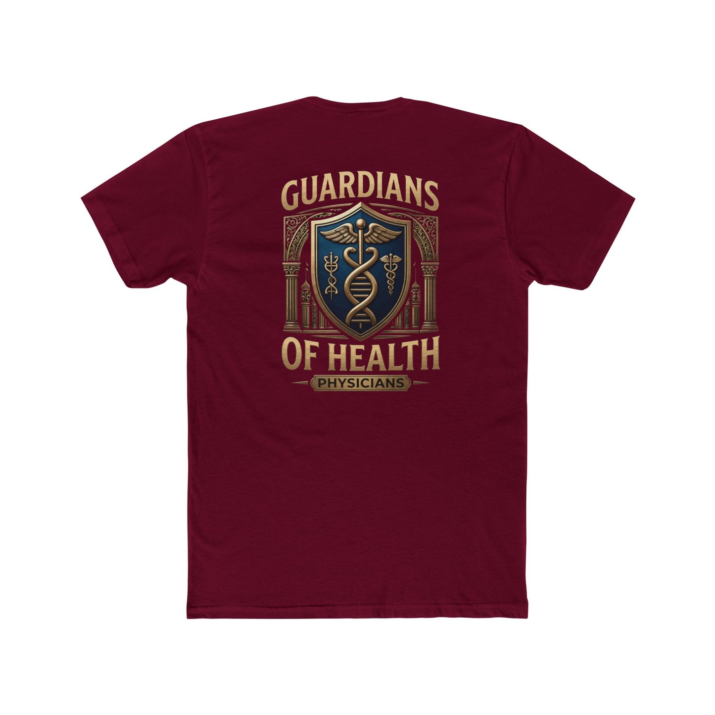 Guardians of Health Physician T-Shirt — Medical Doctor Shield Tee