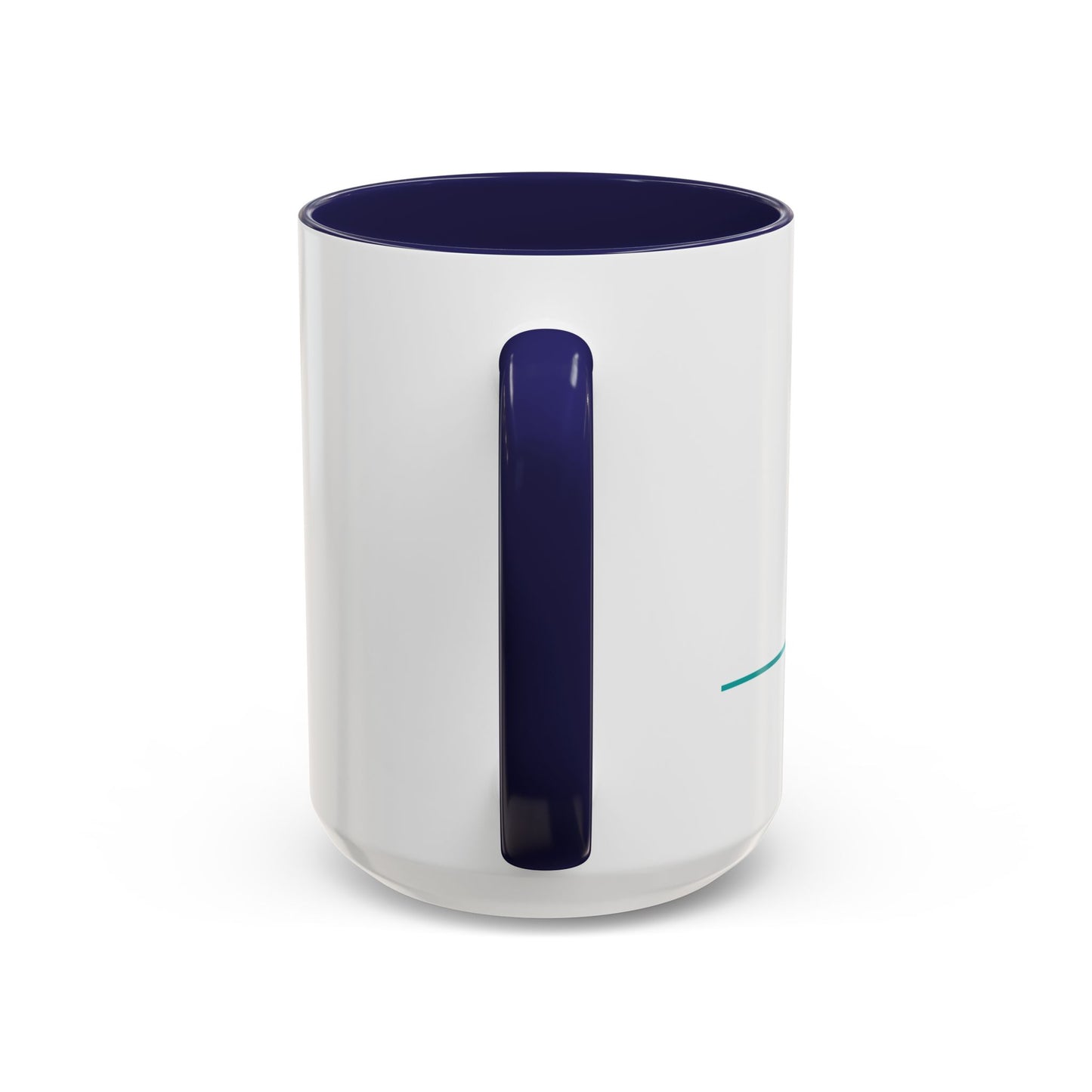 Diabetes Won't Define Me Accent Coffee Mug — "I Walk by Faith" Inspirational Tea Cup