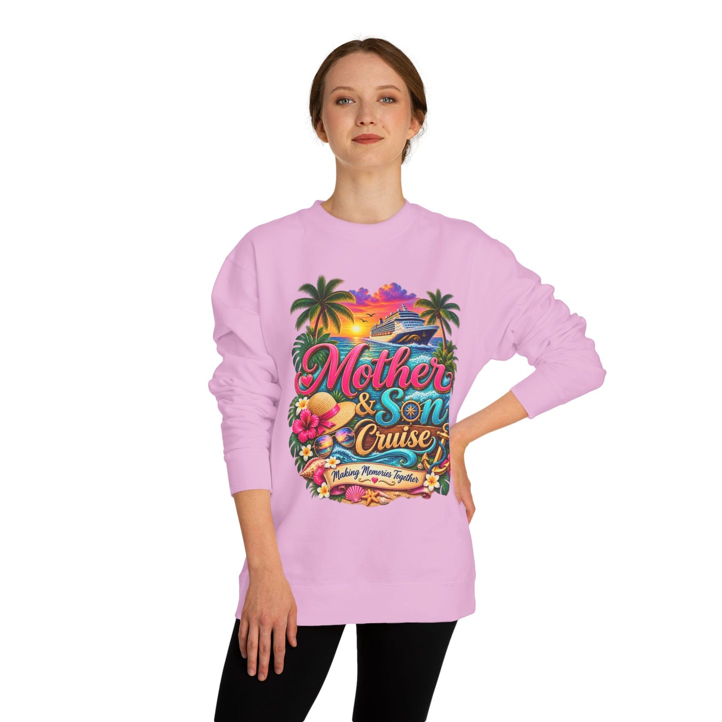 Mother & Son Cruise Sweatshirt — Tropical Family Cruise Crewneck