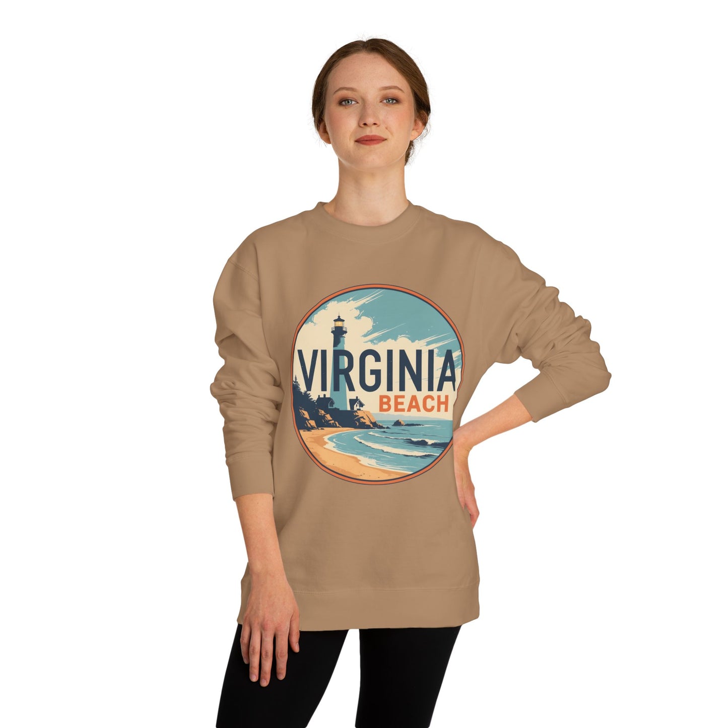 Virginia Beach Retro Lighthouse Sweatshirt