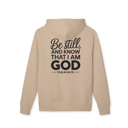 Be Still Psalm 46:10 Hoodie — Christian Faith Pullover