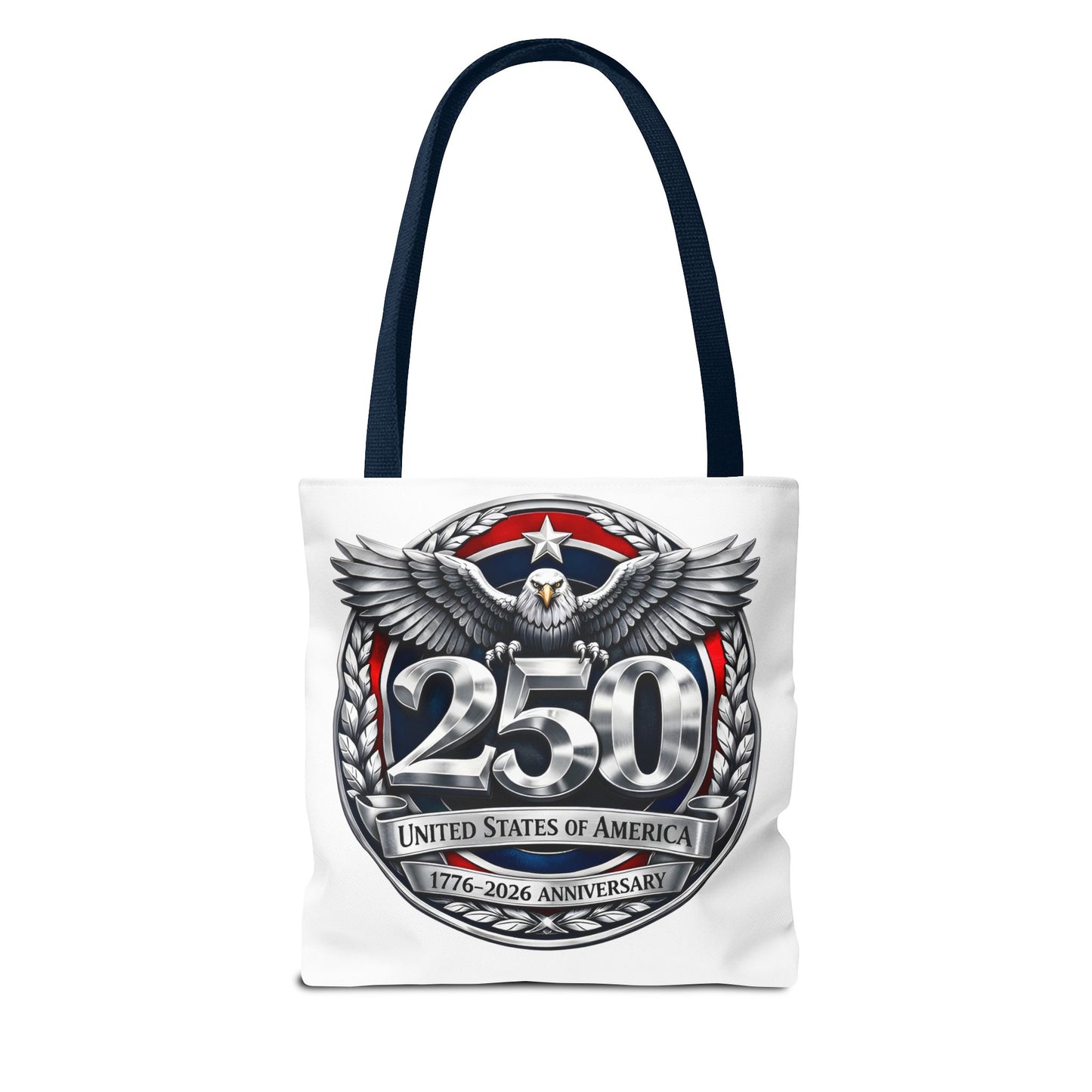 250th USA Anniversary Tote Bag — Patriotic Eagle 1776–2026 Commemorative Tote