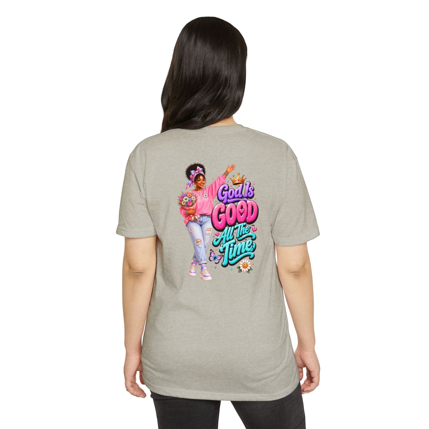 God's Good All The Time T-Shirt — Faith-Based Vintage Graphic Tee