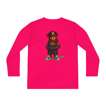 Kids Bear Graphic Long Sleeve Tee — Urban Streetwear Youth Shirt
