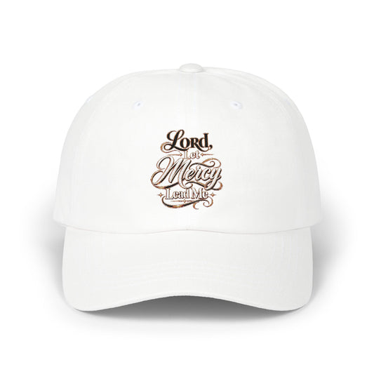 Dad Cap — "Lord Have Mercy" Script Embroidered Baseball Hat
