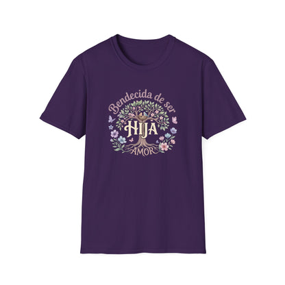 "Bendecida de ser Hija" T-Shirt
