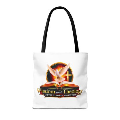 Christian Wisdom & Theology Tote Bag — 'Wisdom and Theology with Bishop Houston' Inspirational Faith Tote