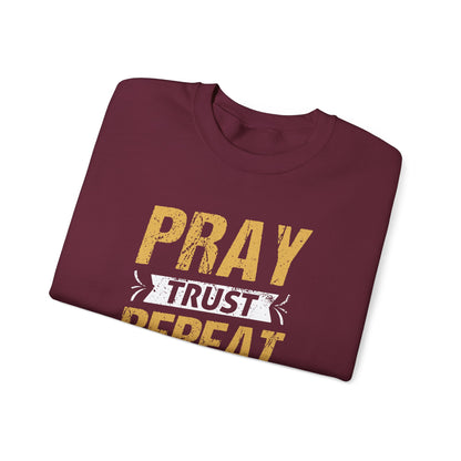 Pray Trust Repeat Sweatshirt