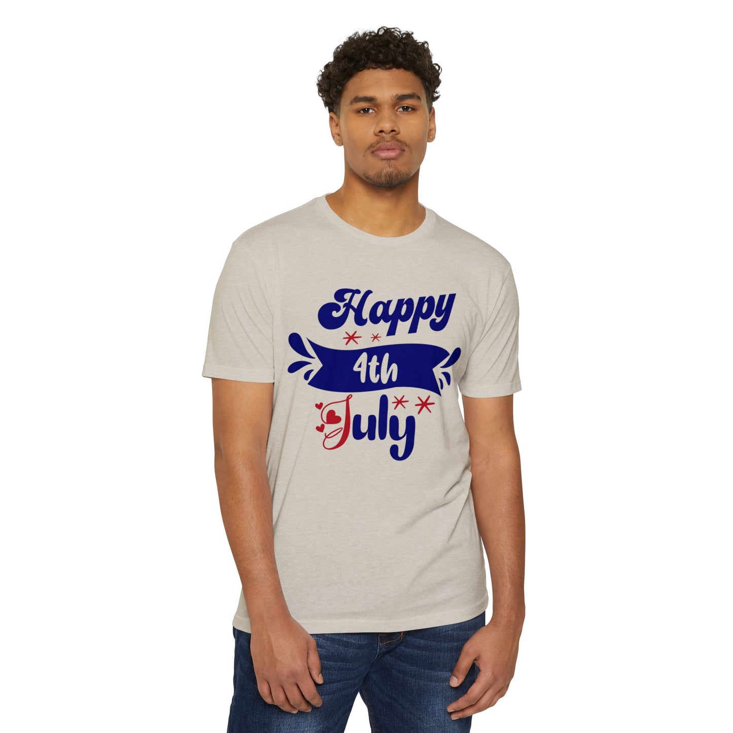 Happy 4th of July T-Shirt — Patriotic Independence Day Tee