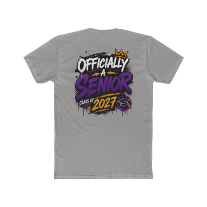 Officially A Senior Class of 2027 T-Shirt — Graduation Tee for High School Seniors