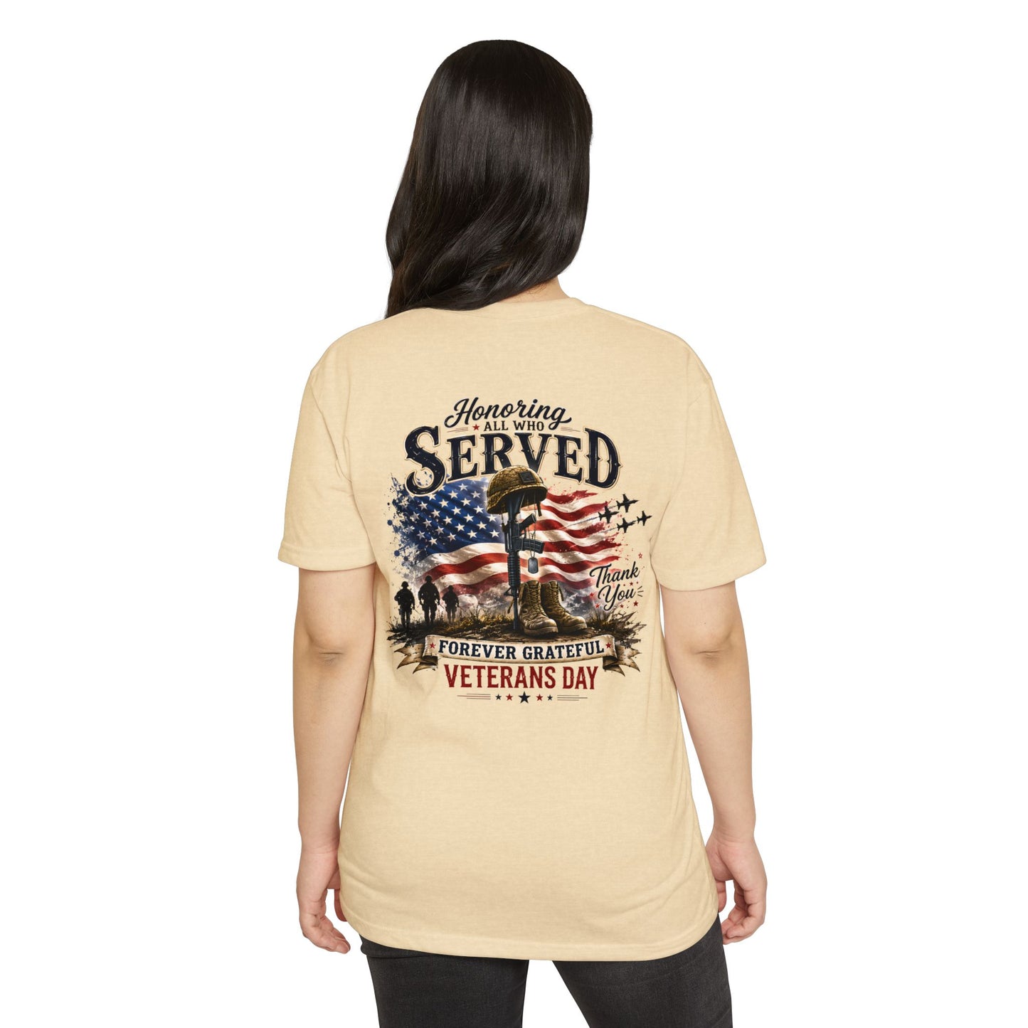 Veterans Day "Honoring All Who Served" T-Shirt