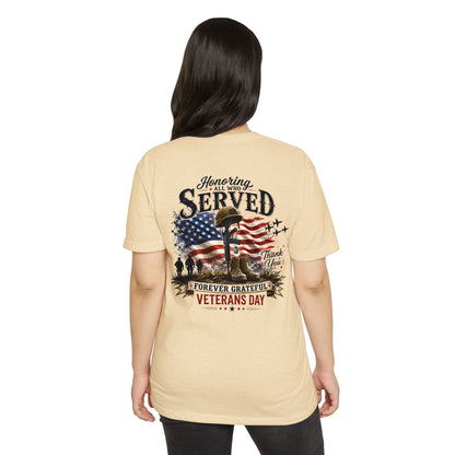 Veterans Day "Honoring All Who Served" T-Shirt