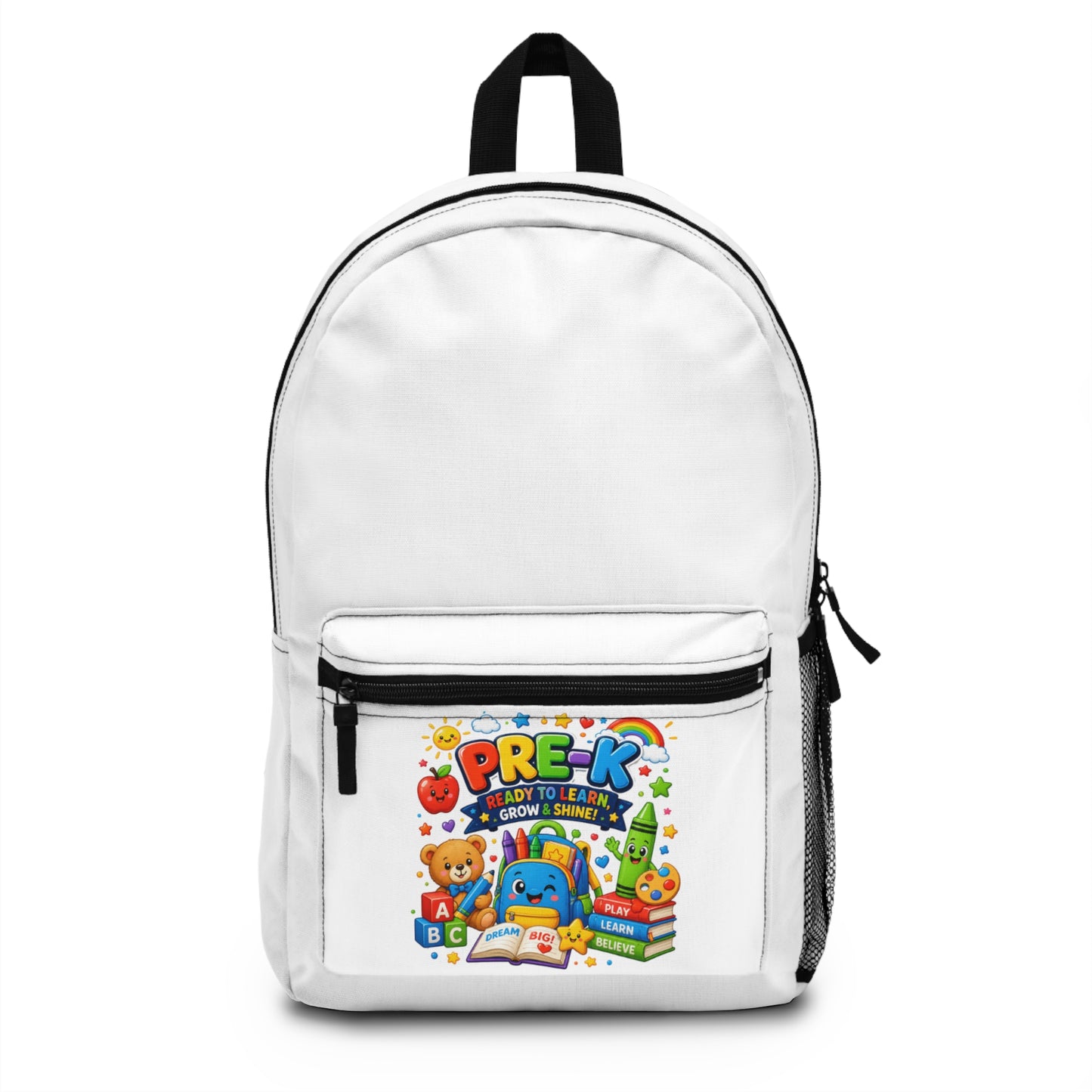 Pre-K Kids Backpack – Cute Classroom Teddy Bears & ABCs Back to School Bag