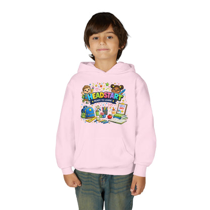 Head Start Kids Hoodie – 'Ready to Learn' Back-to-School Youth Sweatshirt