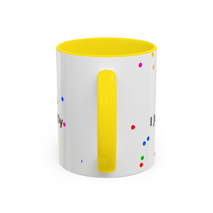 ADHD Coffee Mug — "I Have ADHD, I Hyperfocus Differently" Accent Ceramic Mug