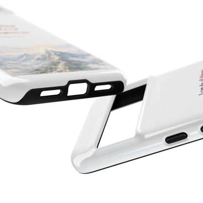 Christian Phone Case – “I Can Do All Things Through Christ” Inspirational Tough Case