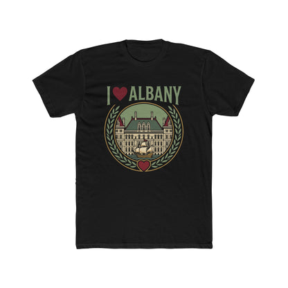 I  Albany T‑Shirt — Vintage Capitol Building City Pride Tee
