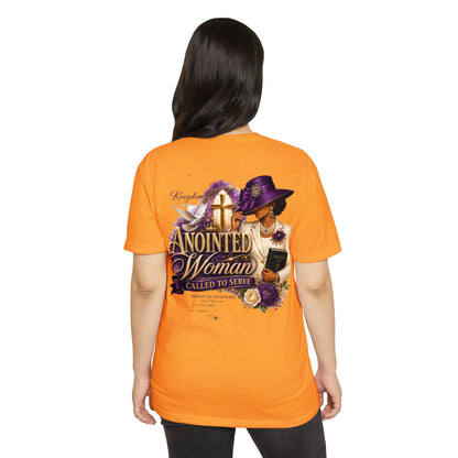 Anointed Woman T-Shirt — "Called to Serve" Christian Faith Tee