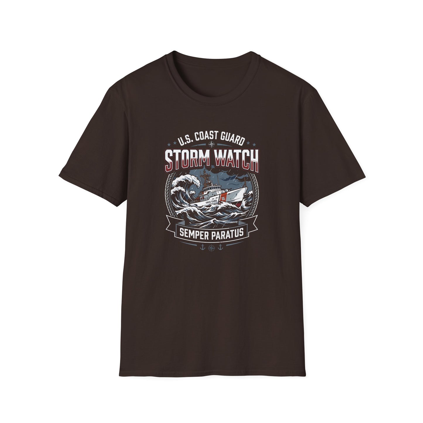 U.S Coast Guard Storm Watch Semper Paratus T-Shirt