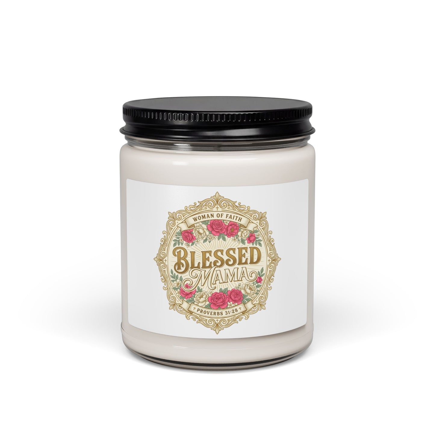 Blessed Mama Candle | mom life, minimalist mom streetwear