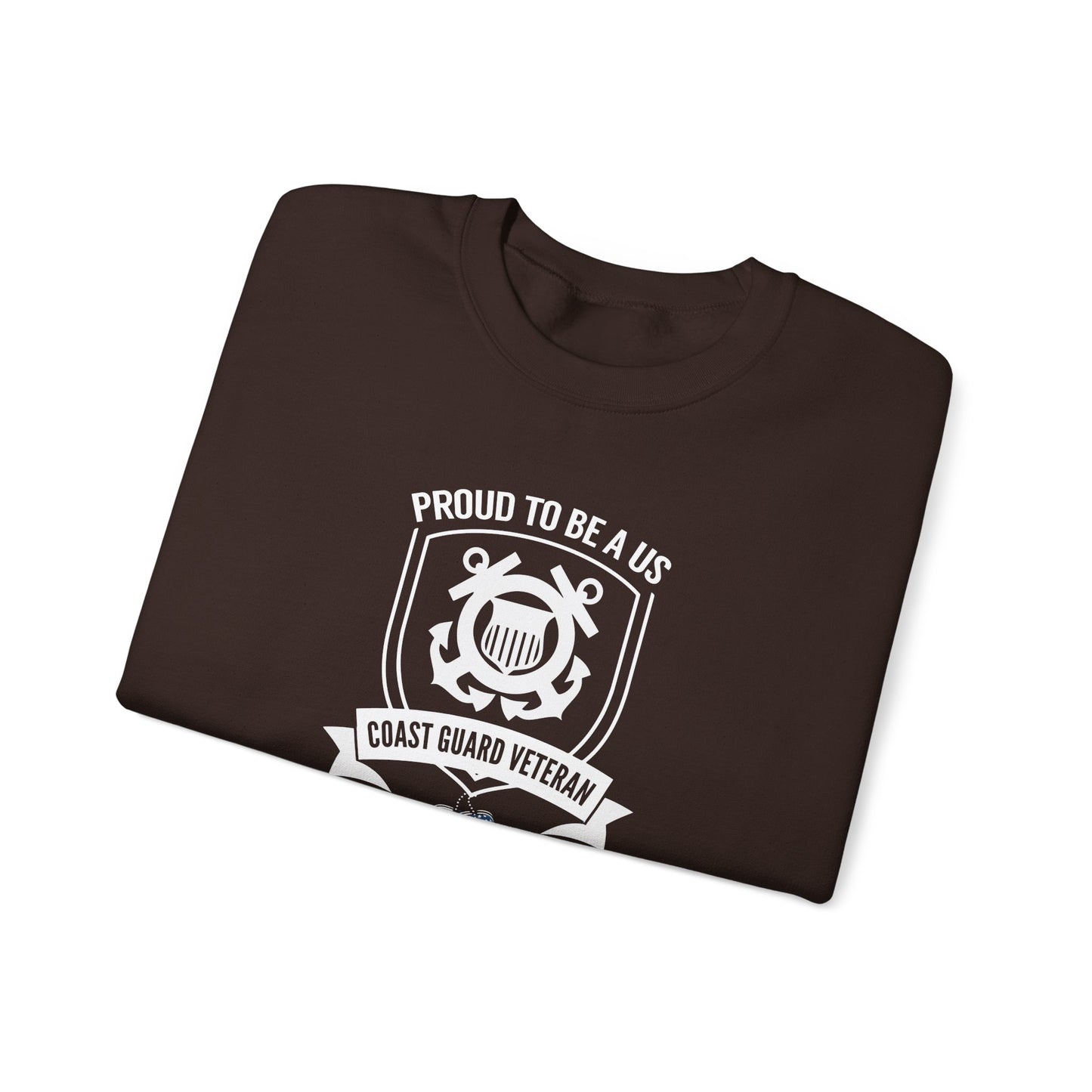 Proud to Be a US Coast Guard Veteran Sweatshirt