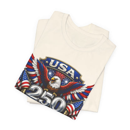USA 250th Eagle T-Shirt — 1776–2026 Patriotic American Independence Tee