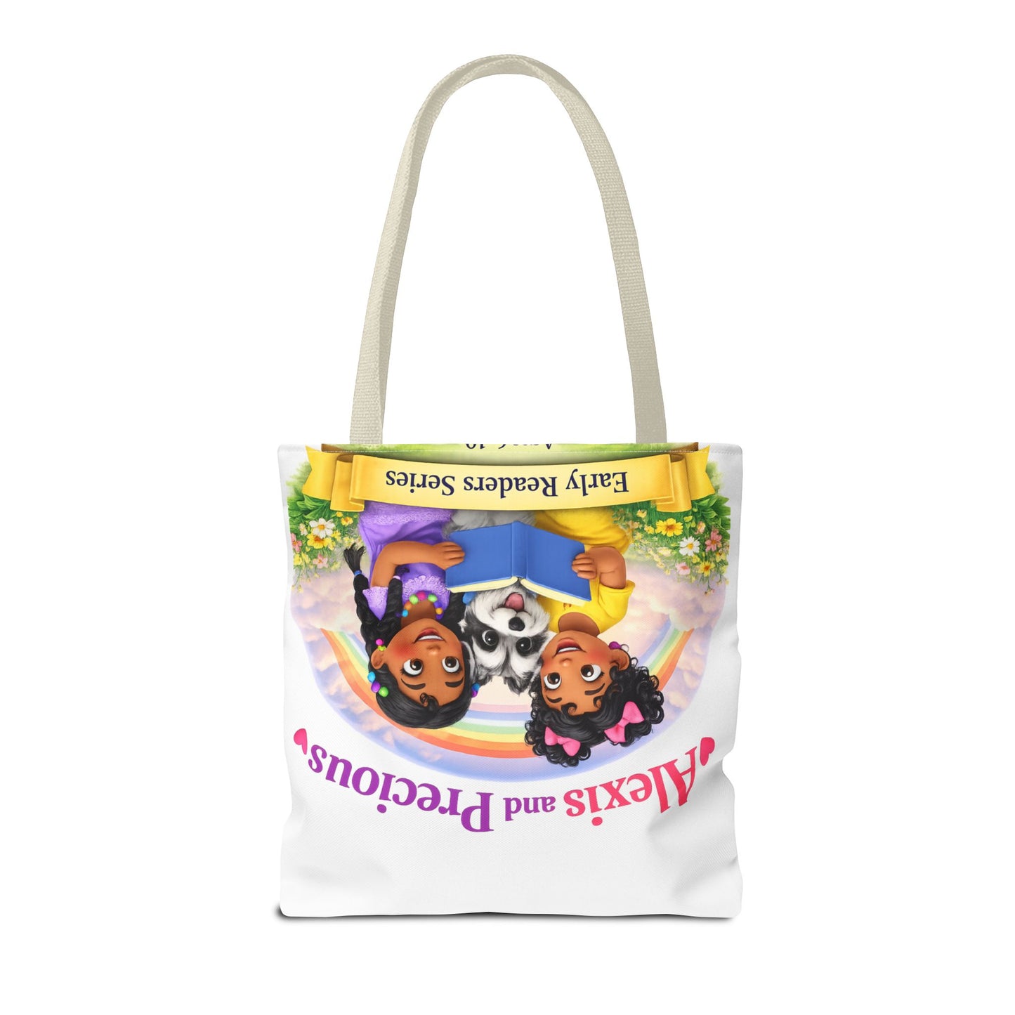 Children's Tote Bag – "Alexis and Precious" Early Readers Book Design