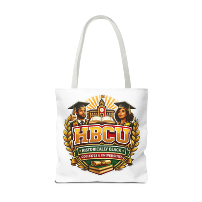 HBCU Crest Tote Bag — Historically Black Colleges & Universities Graduation Tote