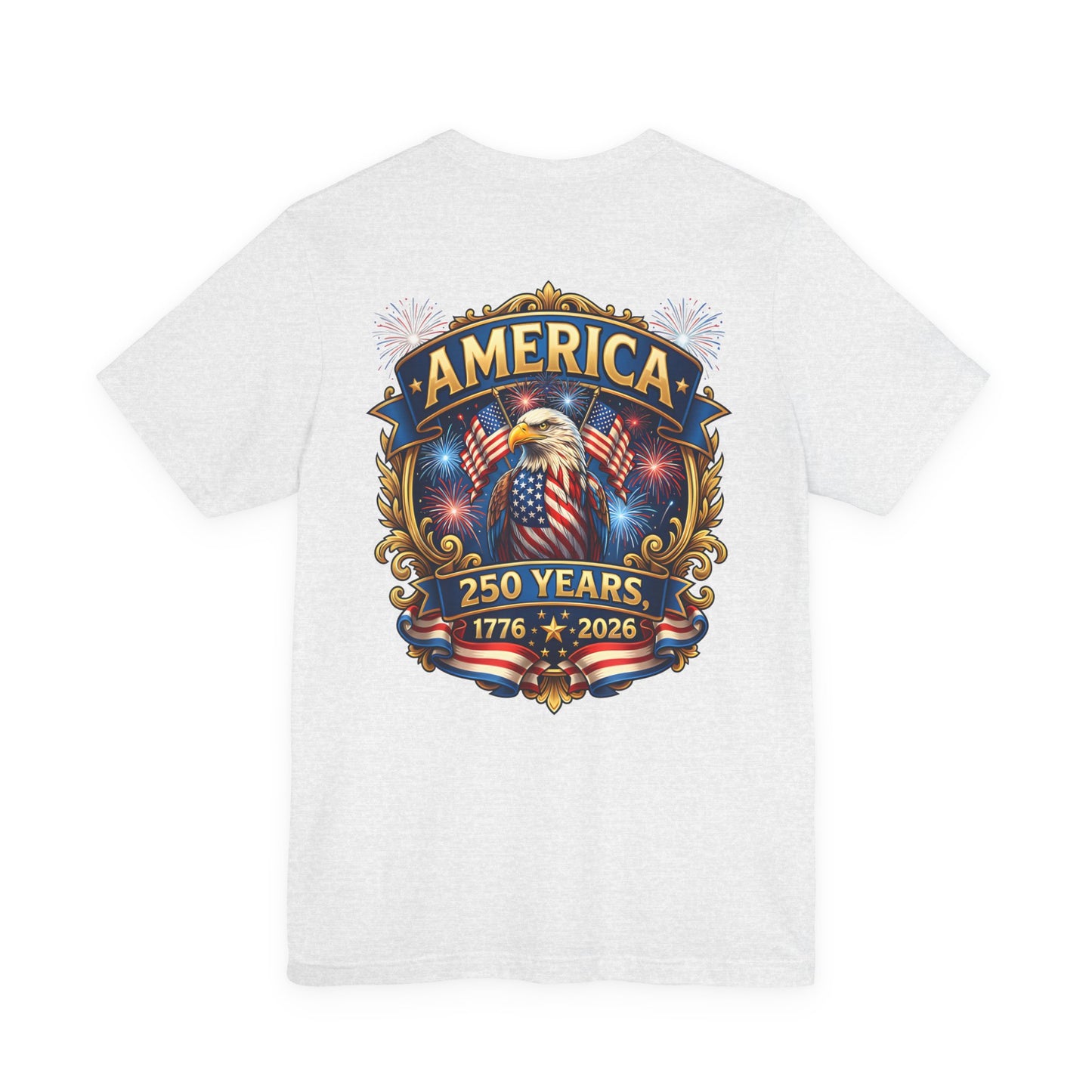 America 250th Anniversary T-Shirt — 1776–2026 Patriotic Eagle Tee