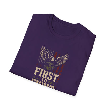 First to Fight Eagle T-Shirt