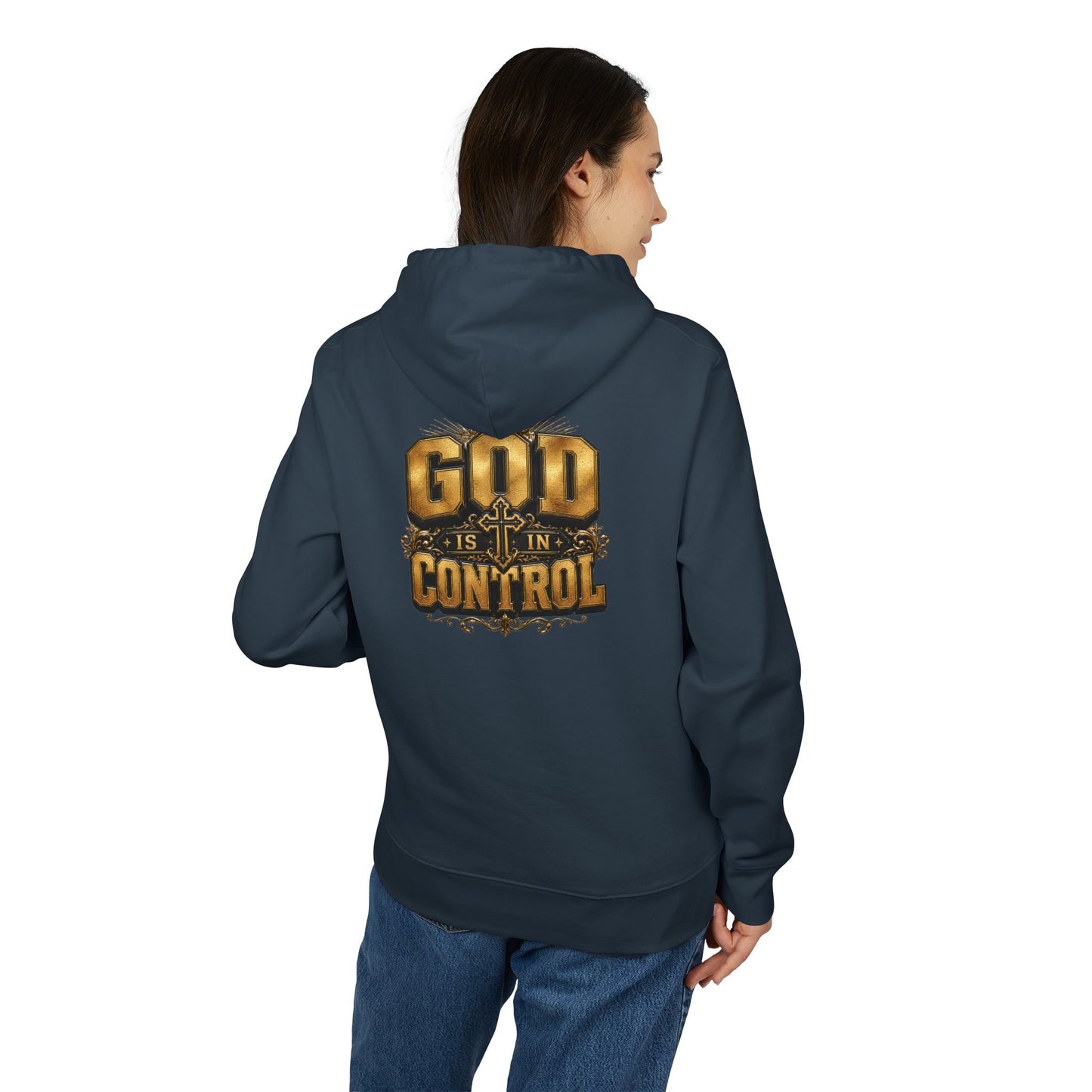 God Is In Control Hoodie — Religious Christian Faith Pullover