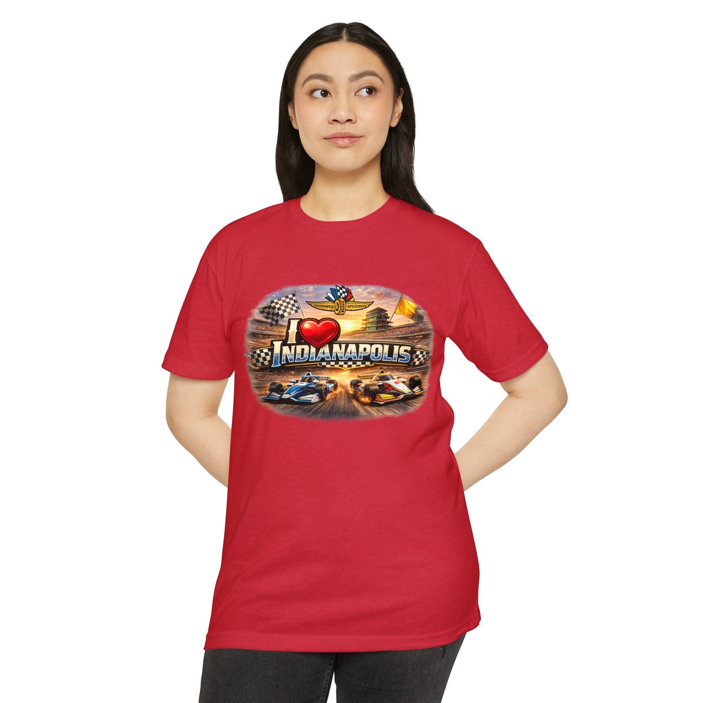I Heart Indianapolis Racing T-Shirt