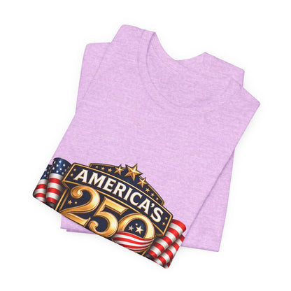 America's 250th Anniversary T-Shirt – 1776–2026 Patriotic USA Flag Tee