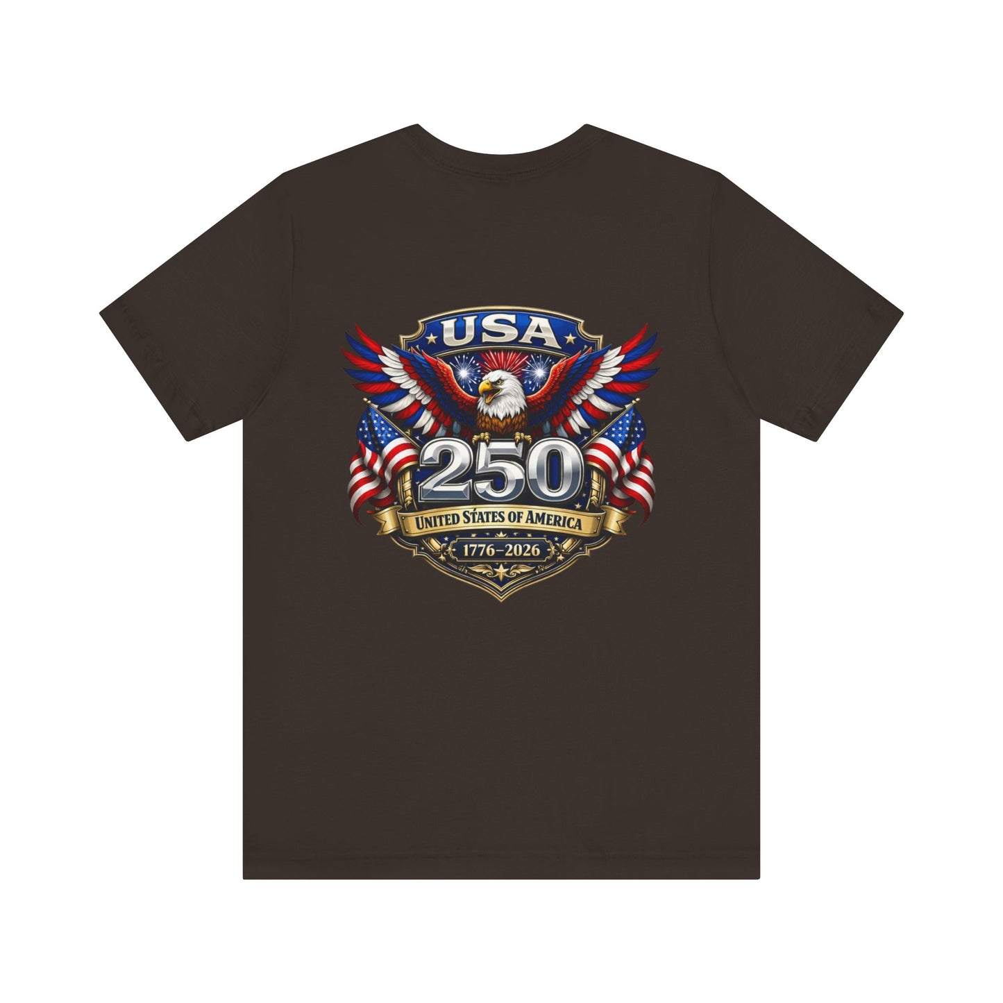 USA 250th Anniversary Eagle T-Shirt — 1776–2026 Patriotic Flag Tee