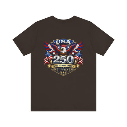 USA 250th Anniversary Eagle T-Shirt — 1776–2026 Patriotic Flag Tee