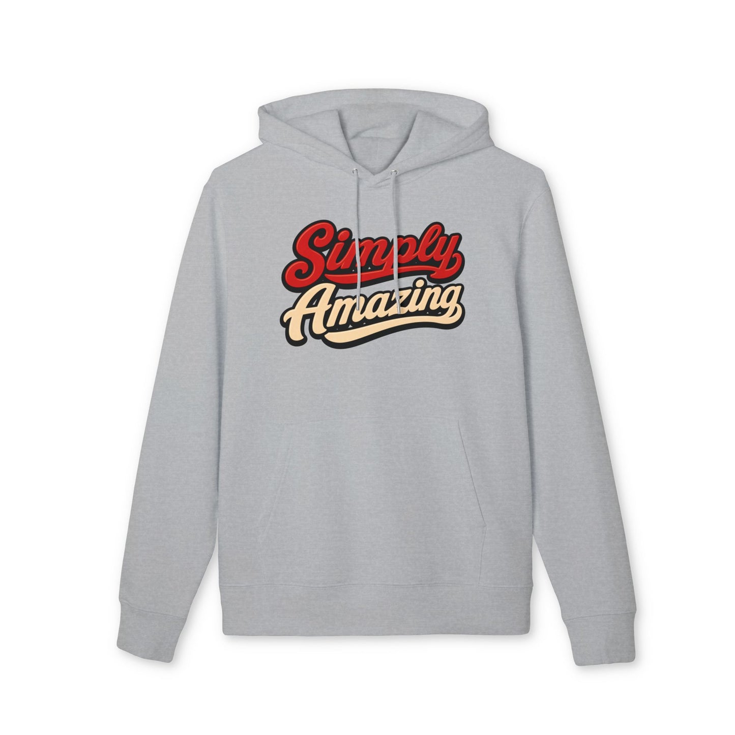 Simply Amazing Hoodie — Retro Script Graphic Pullover