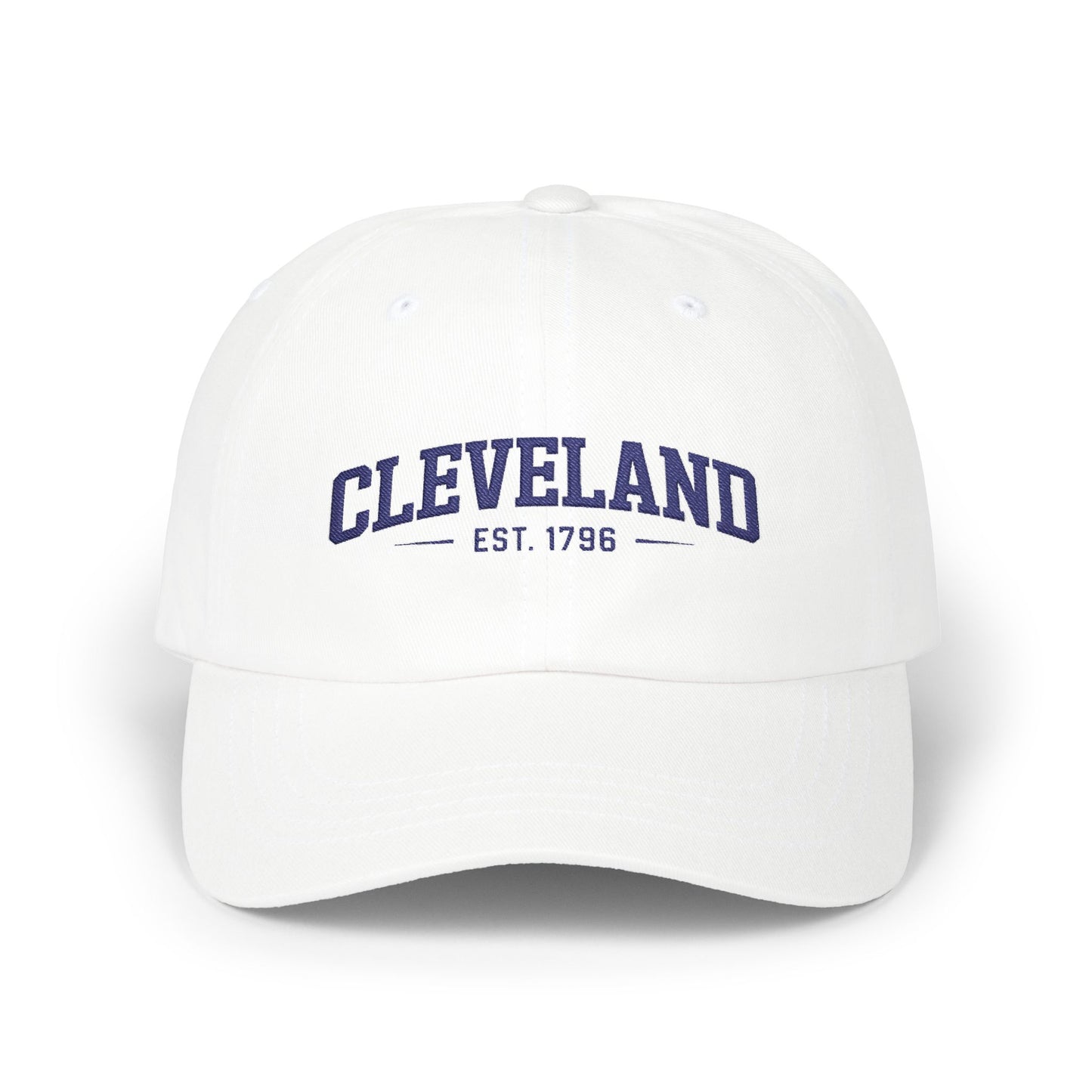 Cleveland Dad Cap – 'CLEVELAND Est. 1796' Embroidered Cotton Baseball Hat