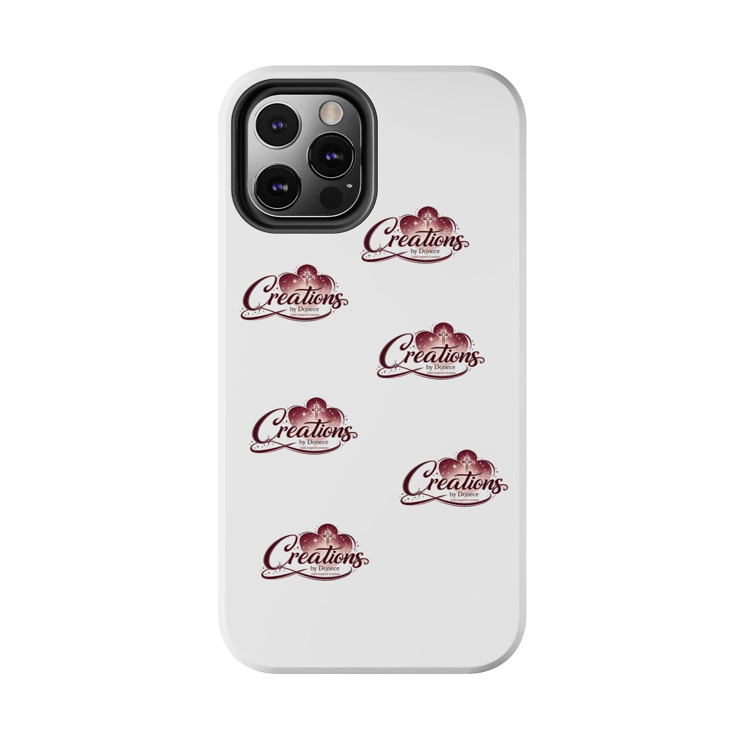 Logo Pattern Tough Phone Case — Creations Repeat Design