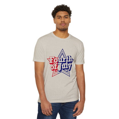 Fourth of July Star T-Shirt — Retro Patriotic Independence Day Tee