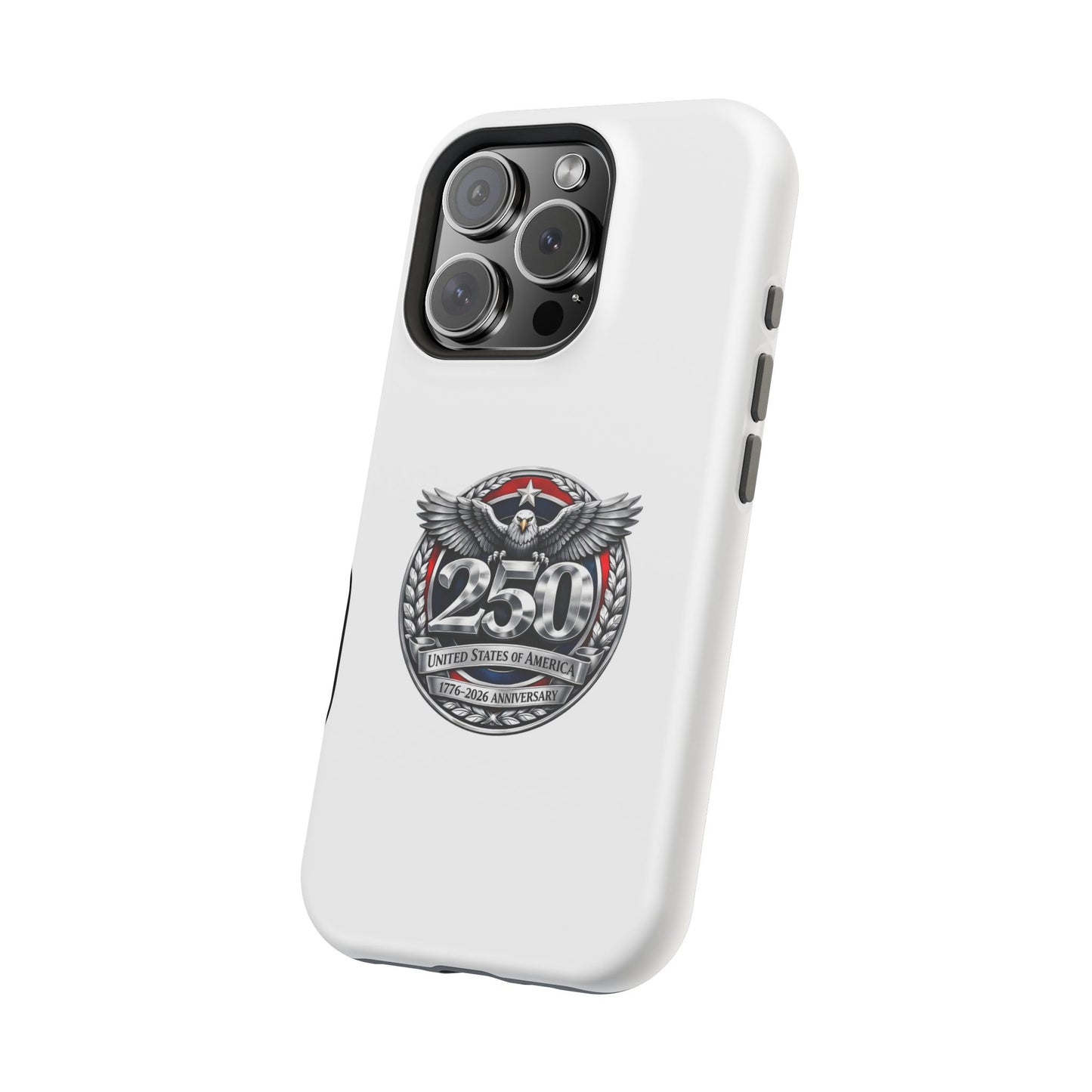 iPhone Magnetic Impact Case — 250th Anniversary Eagle Badge Design