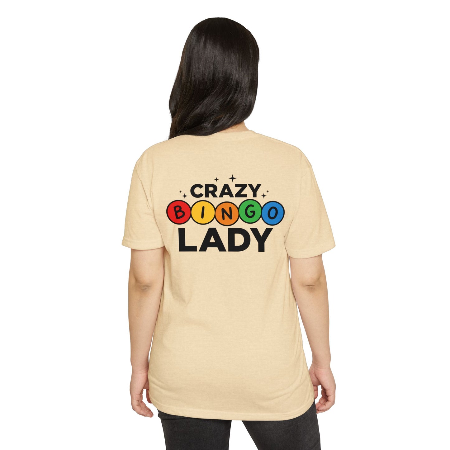 Crazy Bingo Lady T-Shirt — Funny Bingo Lover Tee