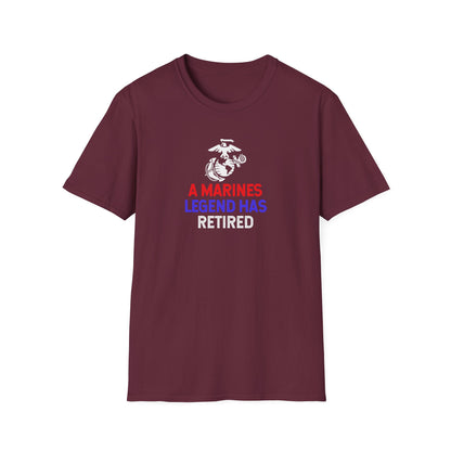 A Marines Legend Has Retired T-Shirt