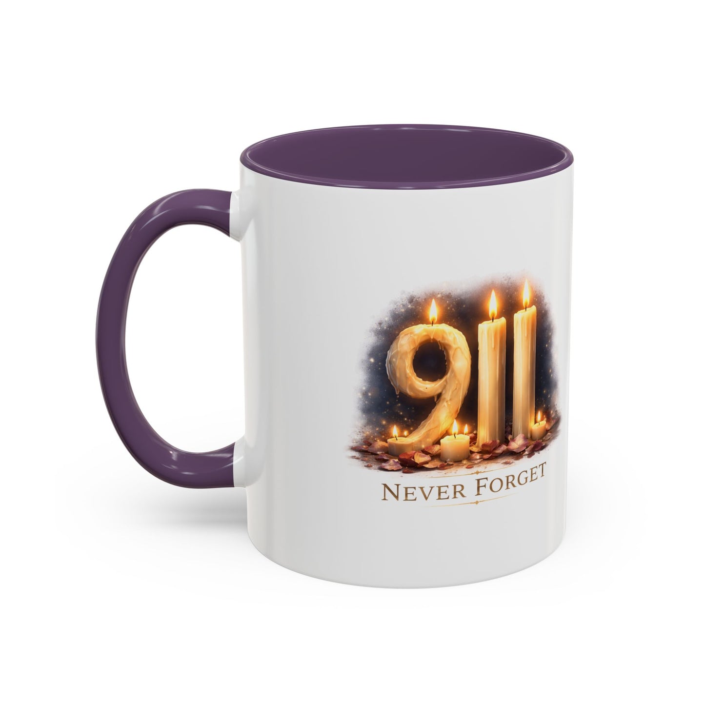 9/11 Never Forget Memorial Coffee Mug